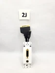 C2G/CABLES To Go Dvi And 3.5,, Audio Single Gang Wall Plate, Brushed Used. Price: $29.99.