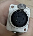 Panel Mount Xlr To Dmx Adapter NC5MDM3-H-PCB-RJ45 New. Price: $15.00.