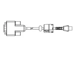 Zebra P1031365-053 RS-232 Mini Usb Male/male Cable Serial Adapter Kit Nuovo. Price: $73.94.