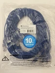 Monoprice CAT6A Patch Cable RJ45 Slimrun Ethernet 10G, 30AWG, 10FT - Pack Of New. Price: $40.00.