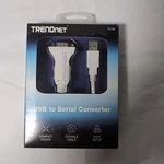 Trendnet TU-S9 Usb To RS232 Serial Adapter DB9 Converter New. Price: $17.59.