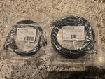 Monoprice CAT6 Ethernet Cable Lot Set Of Black 7FT & 14FT Snagless RJ45 24AWG New. Price: $16.00.