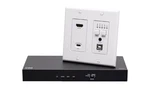 Hdmi Hdbaset + Usb-c, 3.5MM, And Usb-b To Over Cat Extender Wall C2G31011 New. Price: $574.47.