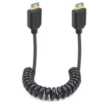 Duttek 48GBPS 8K Coiled Mini Hdmi To Male Cable, Black New. Price: $27.77.