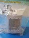 Panduit JBP1DIW Deep Junction Box,pvc,boxes 5ZWZ6 New. Price: $12.00.