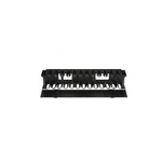 Panduit NCMHF2 Horizontal Single-sided Cable Manager Abs 2RU 3.7" Depth Black New. Price: $140.00.