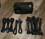 Corsair Series Premium Psu Cable Kit Individually Sleeved Black With Bag 10 Cord New. Price: $49.99.