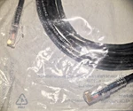Leviton Extreme 6+ Slimline Patch Cord, 10FT (3.05M), CAT6 Black 6D460-10E New. Price: $5.96.