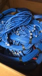 (22) Monoprice Blue CAT5E Snagless Ethernet Patch Cables 15FT Lot Networking Bun Used. Price: $71.25.