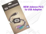 New Adesso PS/2 To Usb Adapter F2. Price: $19.99.