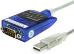 Gearmo Usb Serial RS-232 Adapter With Led Indicators, Ftdi Chipset, Black New. Price: $34.37.