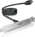 Graugear 20GBPS 3.2 Gen 2X2 Usb-c Front Panel Type-c Adapter, Silver New. Price: $25.99.