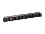 Equip Socket Strip 19 Inch 1U 8-WAY CEE7/5 1.8 M New. Price: $56.55.