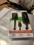 Manhattan 152426 Vga & Usb To Hdmi Converter New. Price: $30.00.