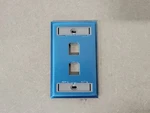 Surplus New Panduit NKF2S 1-GANG Vertical Faceplate With Labels, 2-PORT (box Of. Price: $43.92.