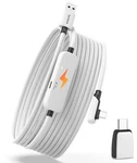 Syntech Link Cable With Charging 16FT Compatible Oculus/meta Quest 3S/3 New. Price: $30.00.