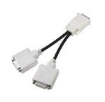 Hp/dell Single DMS-59 To Dual Dvi Y Splitter Video Cable H9361 R0915 338285-009 New. Price: $8.99.