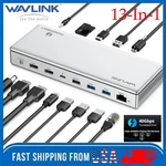 Wavlink Thunderbolt Docking Station 2*HDMI 4K 60HZ 96W Charging Tbt Certified New. Price: $179.99.