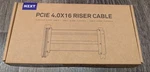Nzxt Pcie 4.0 X16 200MM Flexible And Shielded High-speed Gpu Riser Cable Used. Price: $44.99.