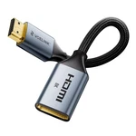 8K Short Hdmi Extender Cable 0.6FT To Female Extension Adapter Black New. Price: $13.99.