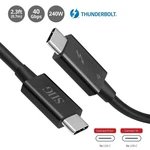 Siig CB-TB0211-S1 Cable Thunderbolt 4 Usb To 2.3FT(0.7M) New. Price: $31.00.