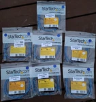 Qty 7 Startech RJ45PATCH3 3FT CAT6 Gigabit Ethernet Cable Snagless Utp Blue New. Price: $14.99.