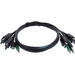 Black Box Secure Kvm Cable Each End 1 Usb 2 Displayport 3.5MM Audio New. Price: $133.26.