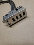 New Hp 507146-001 Rev: 2.0 Usb/audio Panel With Motherboard Cable Connector Te. Price: $20.33.