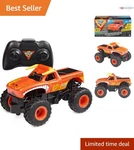 Remote Control Monster Truck Plastic 1:24 Scale Kids Toy For Boys And Girls New. Price: $37.99.
