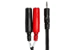 Hosa YMP-137 Stereo Breakout Cable, 3.5 Mm Trs To Dual 1/4" Tsf 6" New. Price: $10.99.