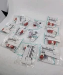 Lot Of 12 Panduit CJ5E88TGRD CAT5E Network Jack Module RJ45 Gigabit Red New. Price: $39.00.