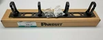 Panduit CMPHF1 Pan-net Single Sided Cable Manager 19" 1RU 1.5"X3" Ring Opened. Price: $35.24.