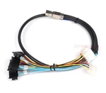 Mini Sas Hd SFF-8644 To Ports SFF-8482 29P With Ide Server Adapter Cables New. Price: $23.98.