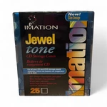 25 Pack Imation Jewel Tone Multi-color Slim Design Cd Storage Cases New Sealed. Price: $14.99.