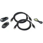 Iogear 6 Ft. Dual View Displayport Usb Kvm Cable Kit With Audio Taa New. Price: $62.17.