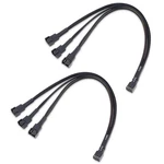 Cable Matters 2-PACK Way 4 Pin Pwm Fan Splitter 12 Inches / 30CM, 1X New. Price: $13.95.