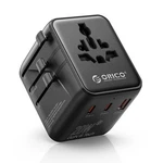 Orico Universal Travel Adapter With 2 Usb-c And 1 Usb-a Socket, Pd Black New. Price: $31.03.