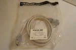 Black Box DB9 Null Modem Cable With Emi/rfi Hoods,female/female EYN2357T-0006-FF Open. Price: $29.99.