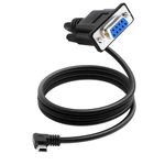 Mini Usb To RS232 Serial Adapter, Dafensoy Right Turn 1.8 Meters, Black New. Price: $12.64.