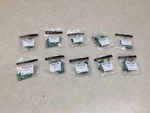 Lot Of 10 Black Box FA4509F-GR RJ45 DB9 Female 8 Wire Modular Adapter Kit New. Price: $16.50.