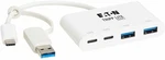 Eaton Electrical U460-004-2A2C-3 Tripp Lite Series 4-PORT Usb-c Hub New. Price: $46.95.
