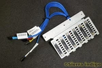 Ibm Eserver 326 8848 6-PORT Sata Backplane & 6X Fru 13N2413 Cables Used. Price: $33.51.